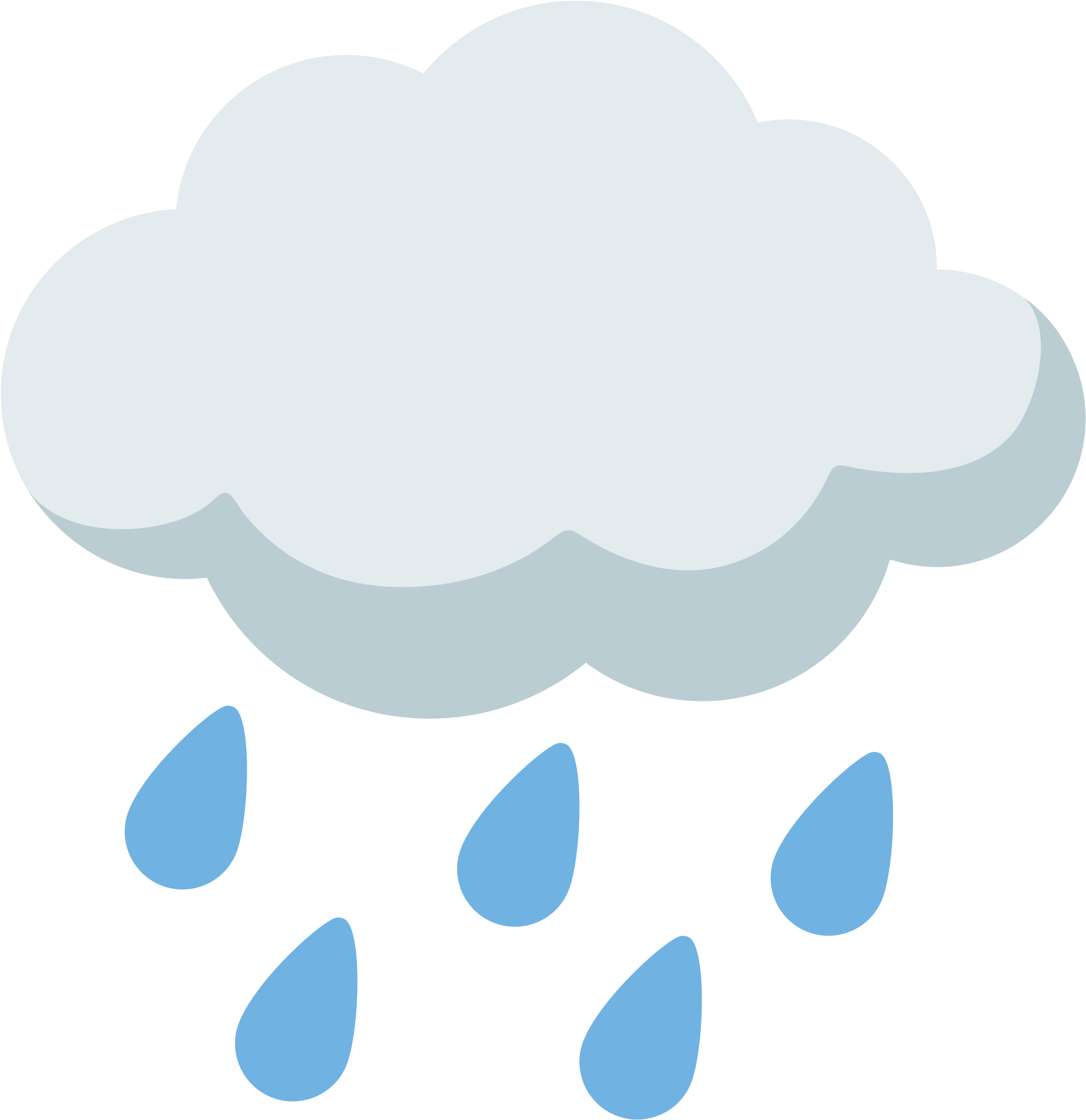 Download Rain Emoji Png Png Stock Cloud Rain Clipart Png