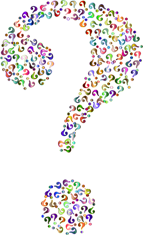 Question Mark Clipart No Background - Question Mark Without Background (464x764), Png Download