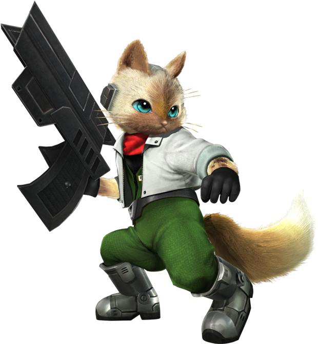 Daring Fox Mccloud From Star Fox, Elite Class Cyber - Monster Hunter Generations Cat (720x720), Png Download