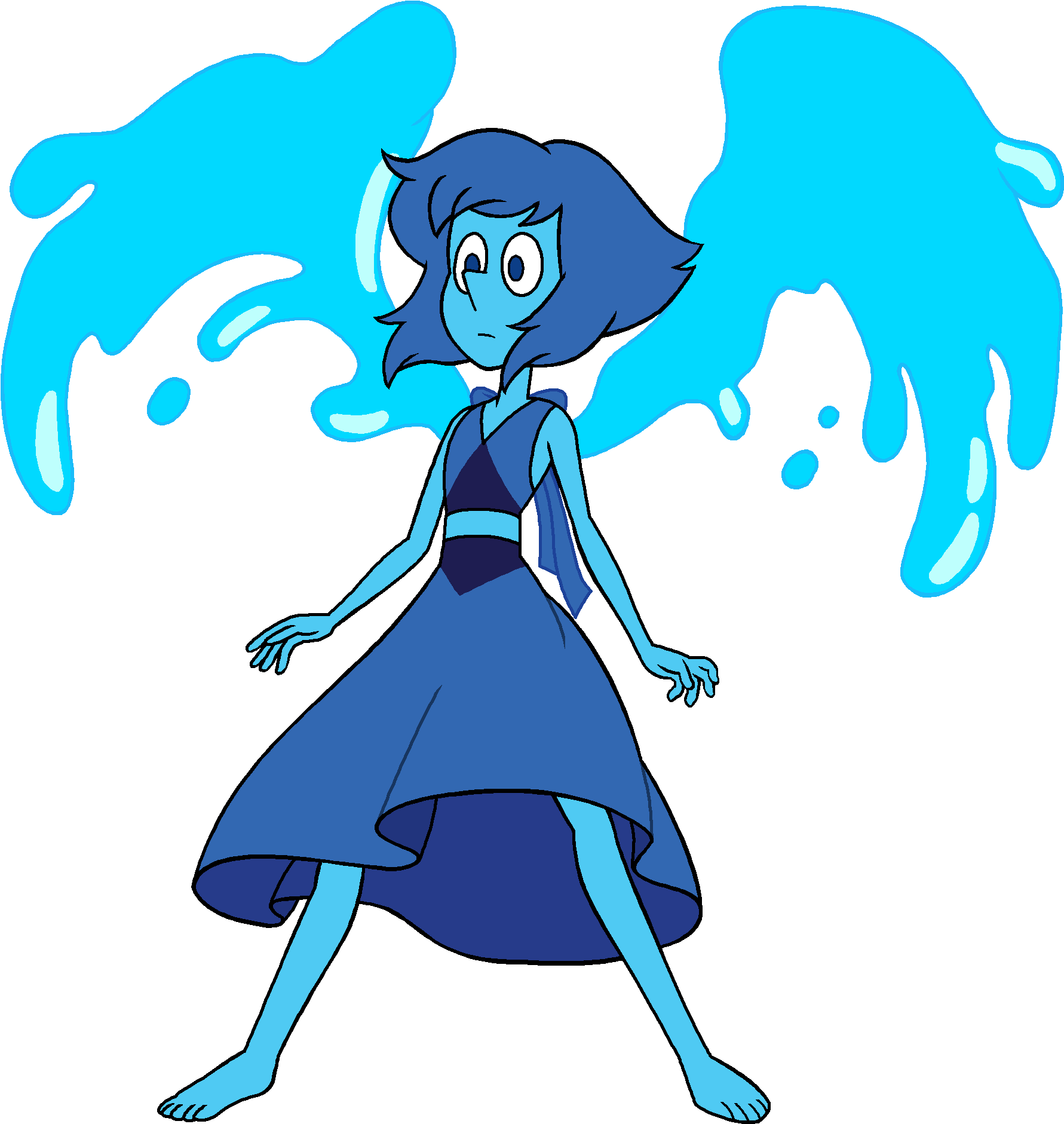 Deco-kun Wrote - - Lapis Steven Universe Garnet (1831x1910), Png Download