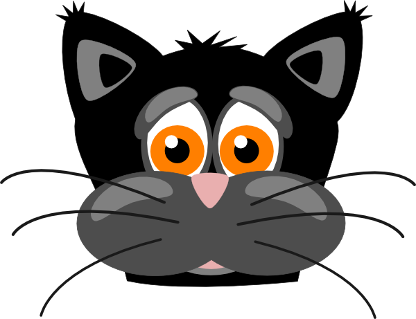 Sad Cat Clipart (600x461), Png Download