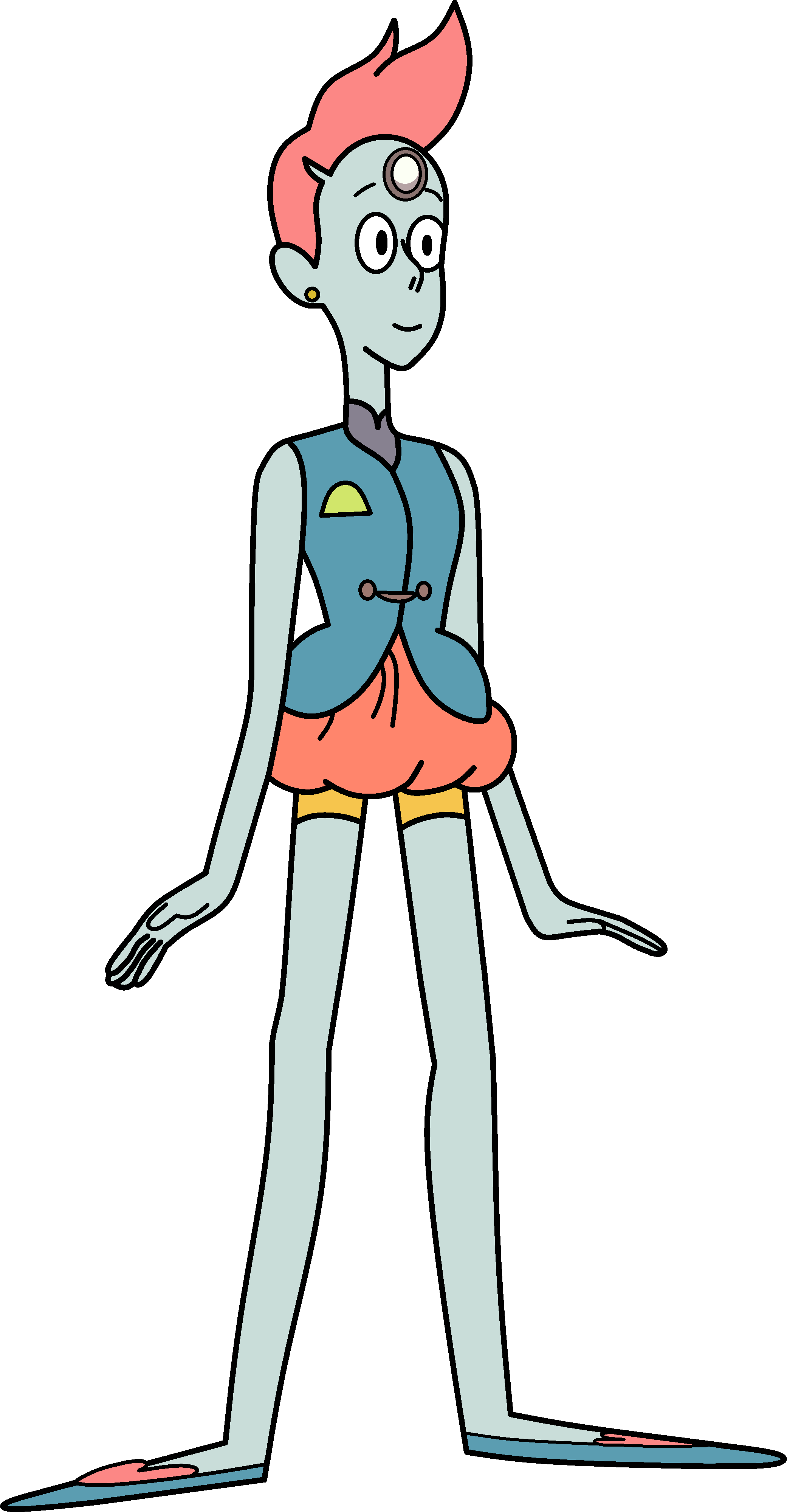 Pearl Steven Universe Pilot - Perla Steven Universe Pilot (2082x3999), Png Download