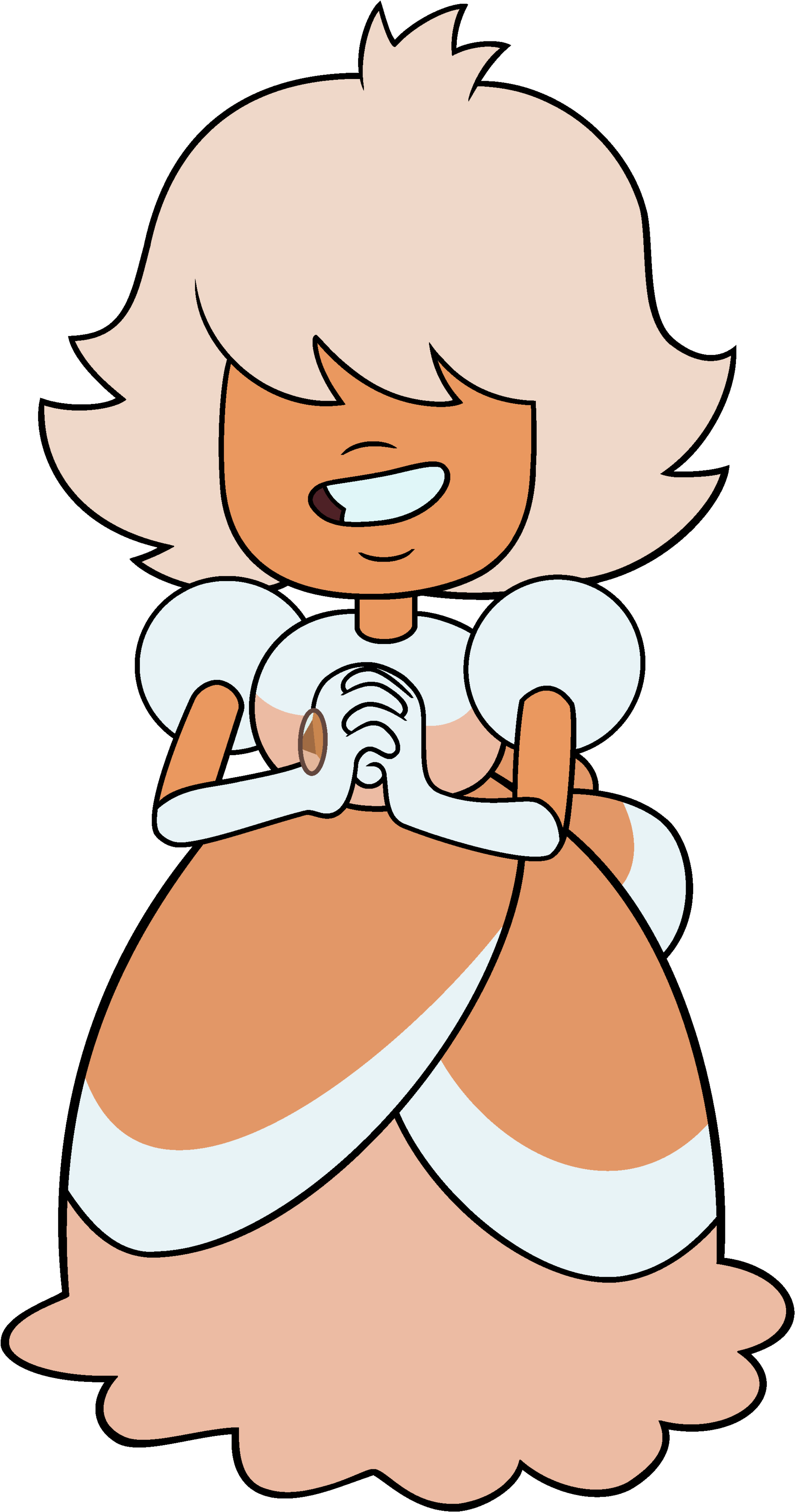 Padparadscha Steven Universe Wiki - Padparadscha Sapphire Steven Universe (2000x3653), Png Download