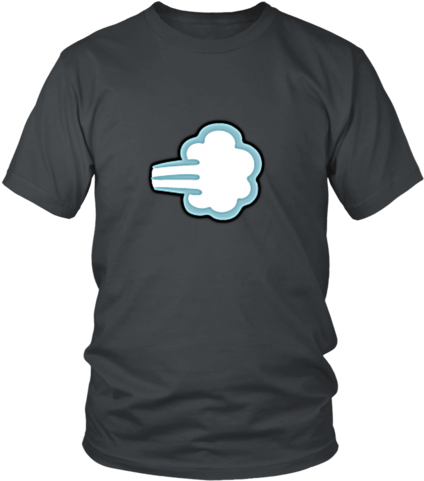 Cloud Emoji T-shirt - T Shirt Neji Hyuga (480x480), Png Download