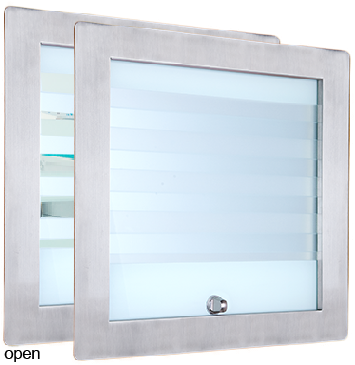 Anti Ligature Privacy Glass Secure Vision Panel For - Access Doors Vision Panel (375x475), Png Download