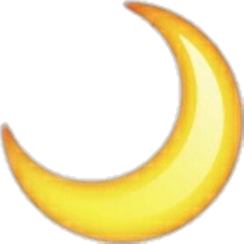 Cloud Emoji Transparent - Star And Moon Emoji (500x500), Png Download