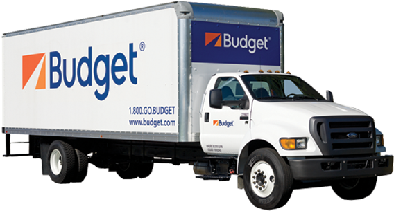 26 Foot Truck - 24 Budget Truck Rental (620x360), Png Download