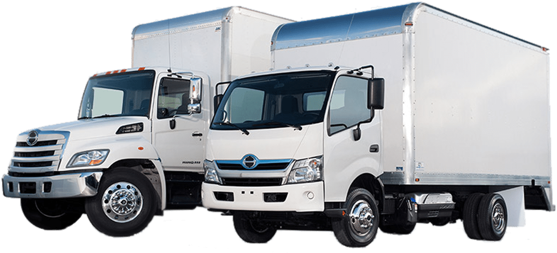 Box Truck Body Upfits - Hino Cab Over (1152x720), Png Download