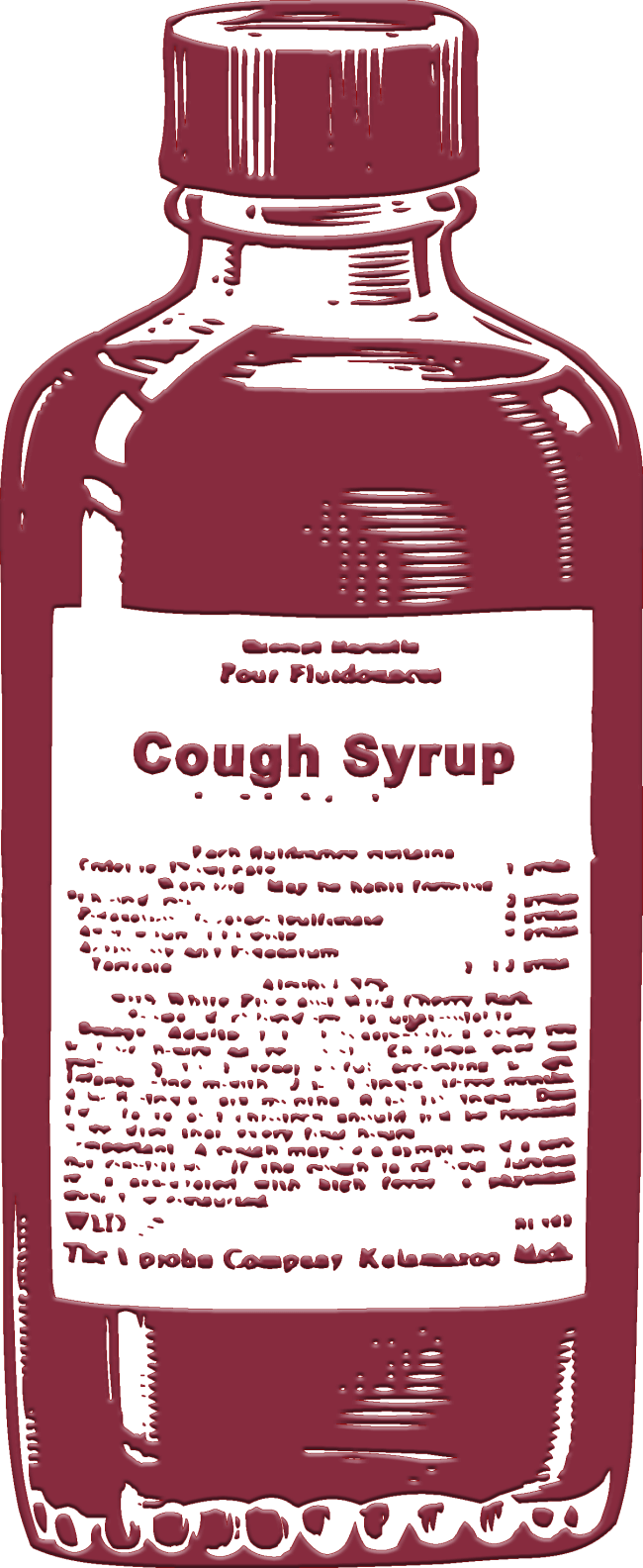 Codeine Abuse And Side Effects - Codeine Red Good (650x1584), Png Download