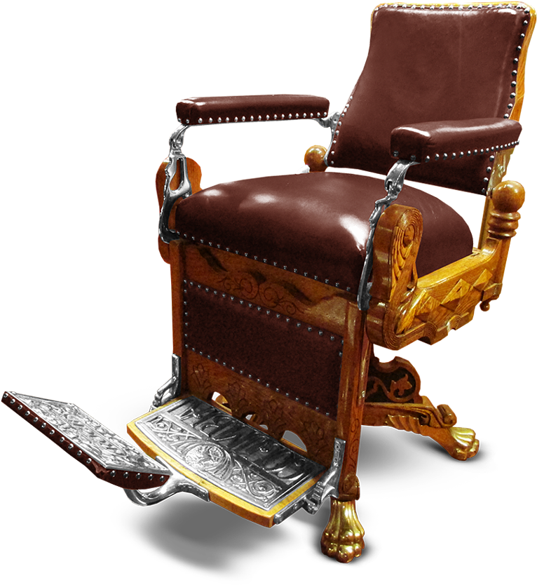 As A Haircutter Trained By The Best, You Can Count - Barber Chair (850x850), Png Download
