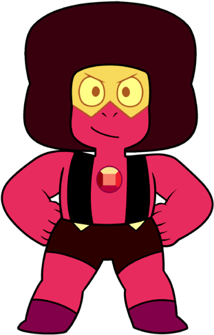 Steven Universe Ruby Doc (344x500), Png Download