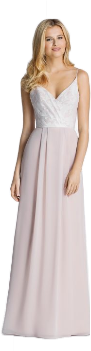 Hayley Paige Occasions - Bridesmaid A Line Dresses (480x720), Png Download