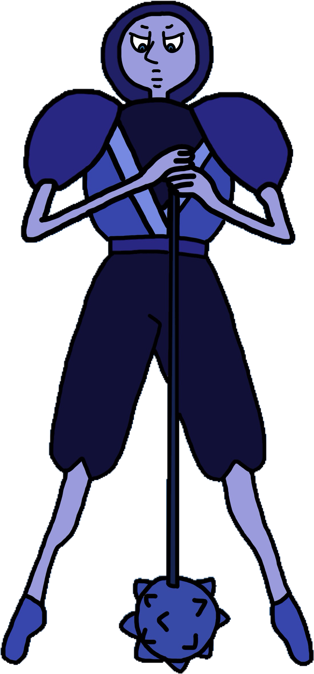 Blue Diamond 2 - Steven Universe Blue Diamond Weapon (1800x2400), Png Download