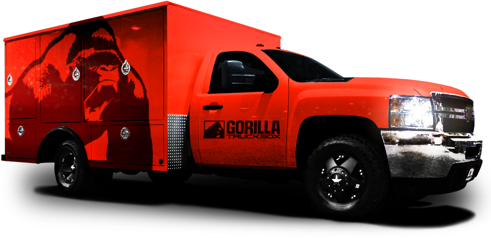 Gorilla Truck (1032x499), Png Download