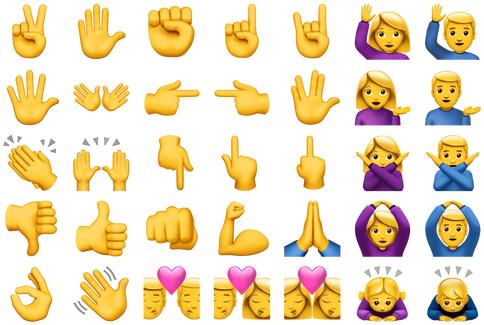 Emoji Nia Png ↺ - Ios 10 100 Emoji (600x338), Png Download