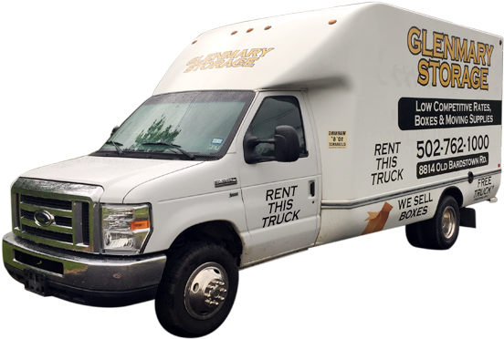 Free Box Truck When You Move-in - Truck (556x404), Png Download