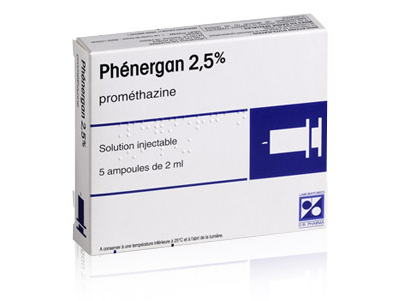Promethazine Hcl - Phenergan 2.5% (400x400), Png Download