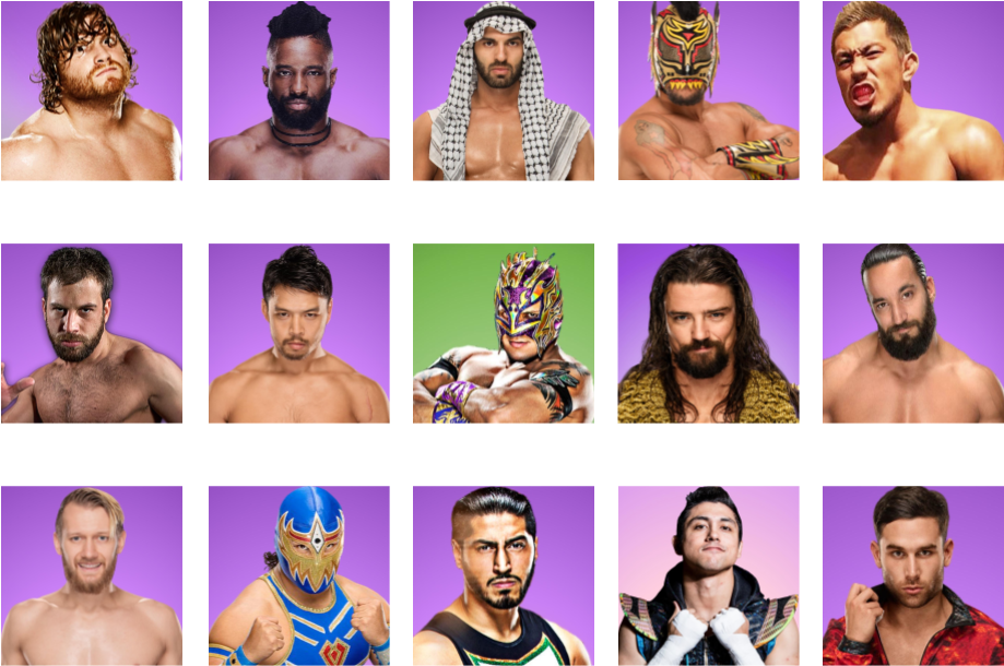 Buddy Murphy Cedric Alexander Ariya Daivari Lince Dorado - Collage (960x720), Png Download