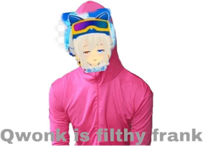 Qwonk Is Actually Filthy Frank - Costume (692x500), Png Download