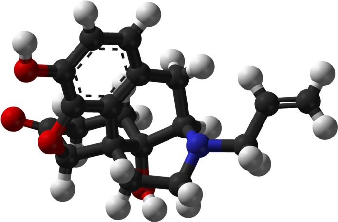 Can You Take Phenergan And Prednisone At The Same Time - Naloxone Molecule (760x524), Png Download