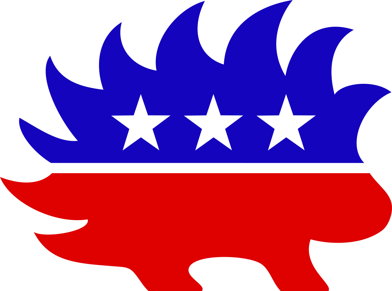 Libertarian Porcupine Version - Libertarian Porcupine Transparent (1280x951), Png Download