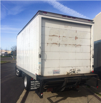 2006 International Cf500 Box Truck - Truck (750x400), Png Download