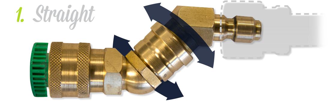 Shoot Your Power Washer Straight - Pressure Washer Angled Wand (1200x404), Png Download