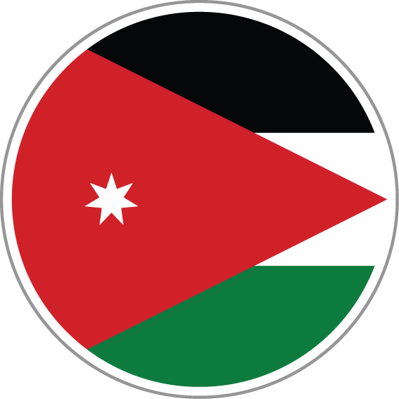 Jordan - Jordan Country Logo (567x567), Png Download