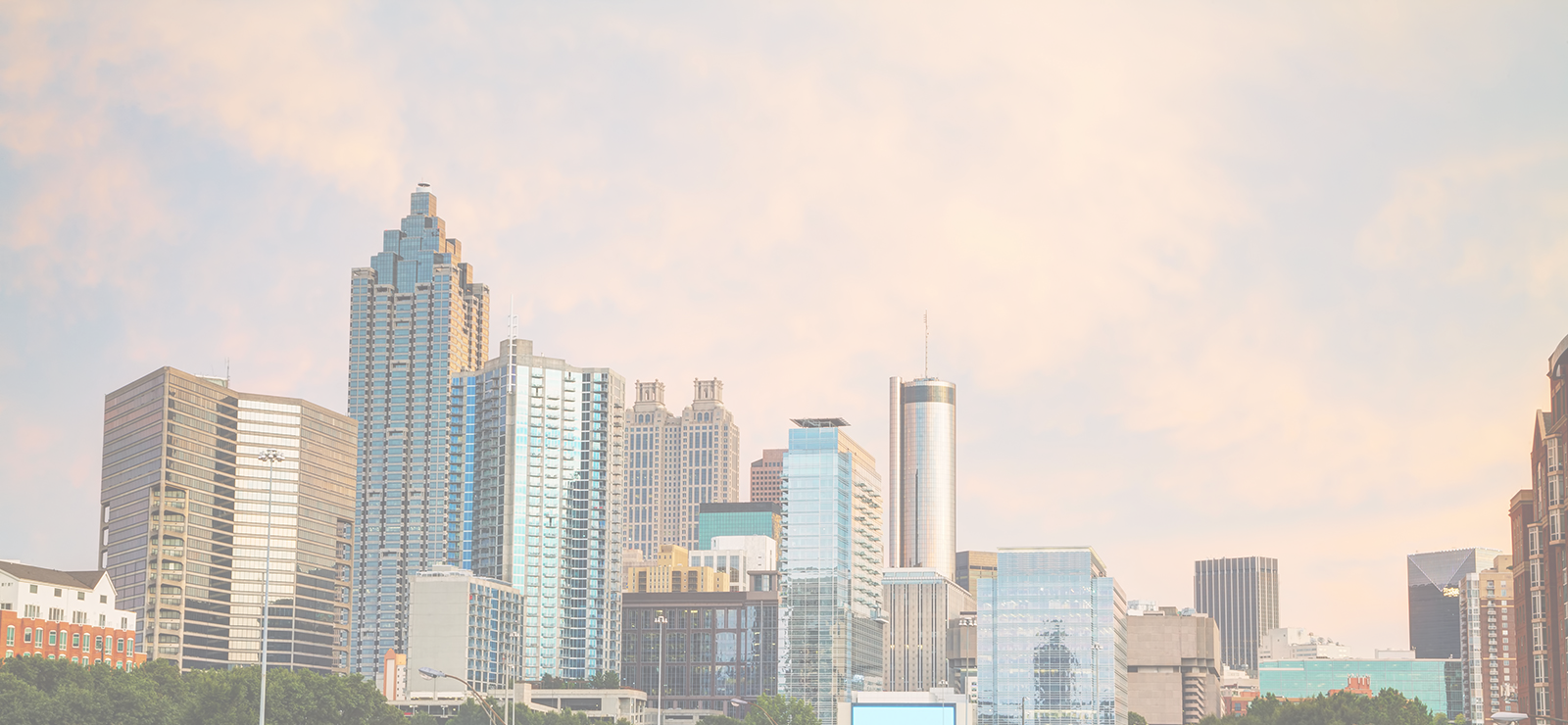 Vertical Solutions Atlantaskyline - Bobby Dodd Stadium (1600x740), Png Download