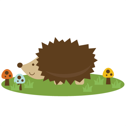 Porcupine Clipart Cute Hedgehog - Baby Hedgehog Clip Art (432x432), Png Download