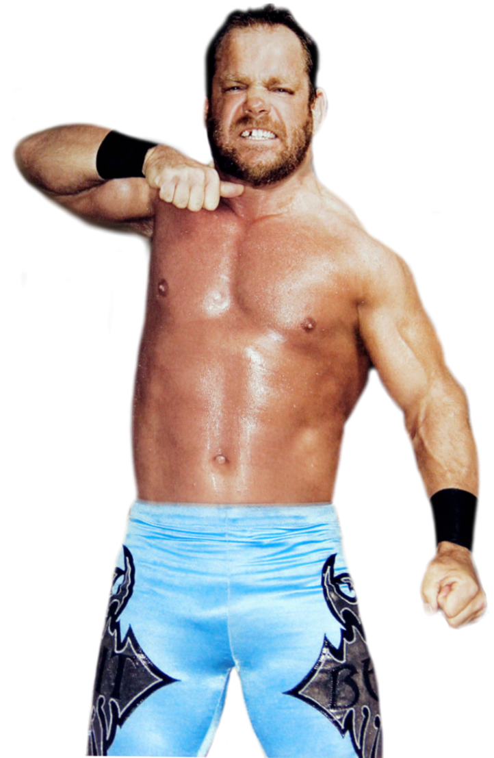 Member - Chris Benoit Cut Throat (722x1107), Png Download