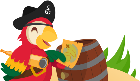 Parrot - Cbeebies Swashbuckle Parrot (640x360), Png Download