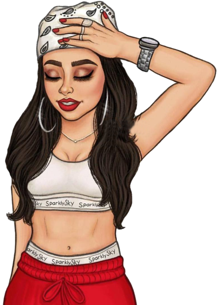 Becky G Comics - Dibujos De Becky G (600x600), Png Download