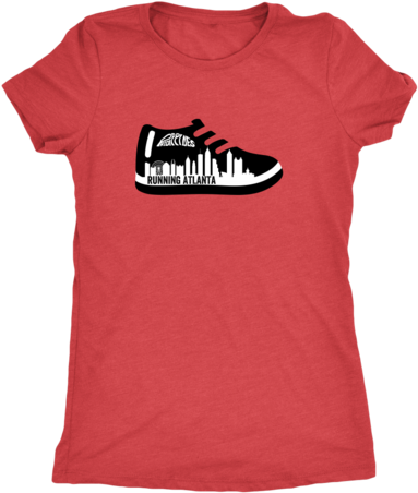 Phidippides Atlanta Skyline Shoe - T-shirt (480x480), Png Download