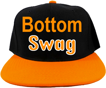 Bottom Swag Hat - Baseball Cap (481x404), Png Download