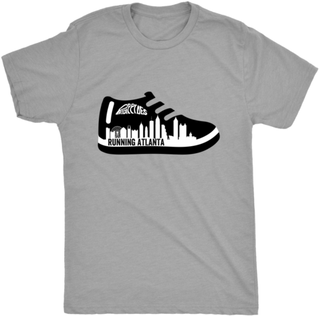 Phidippides Atlanta Skyline Shoe - Crazydog Tshirts Centaur Fantasy Football T Shirts (480x480), Png Download