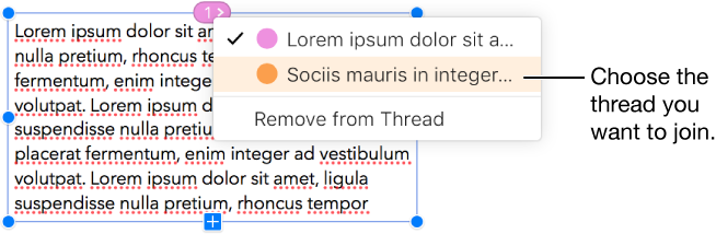 The First Text Box In A Thread Is Selected, And A Pop-up - Text Box (654x214), Png Download