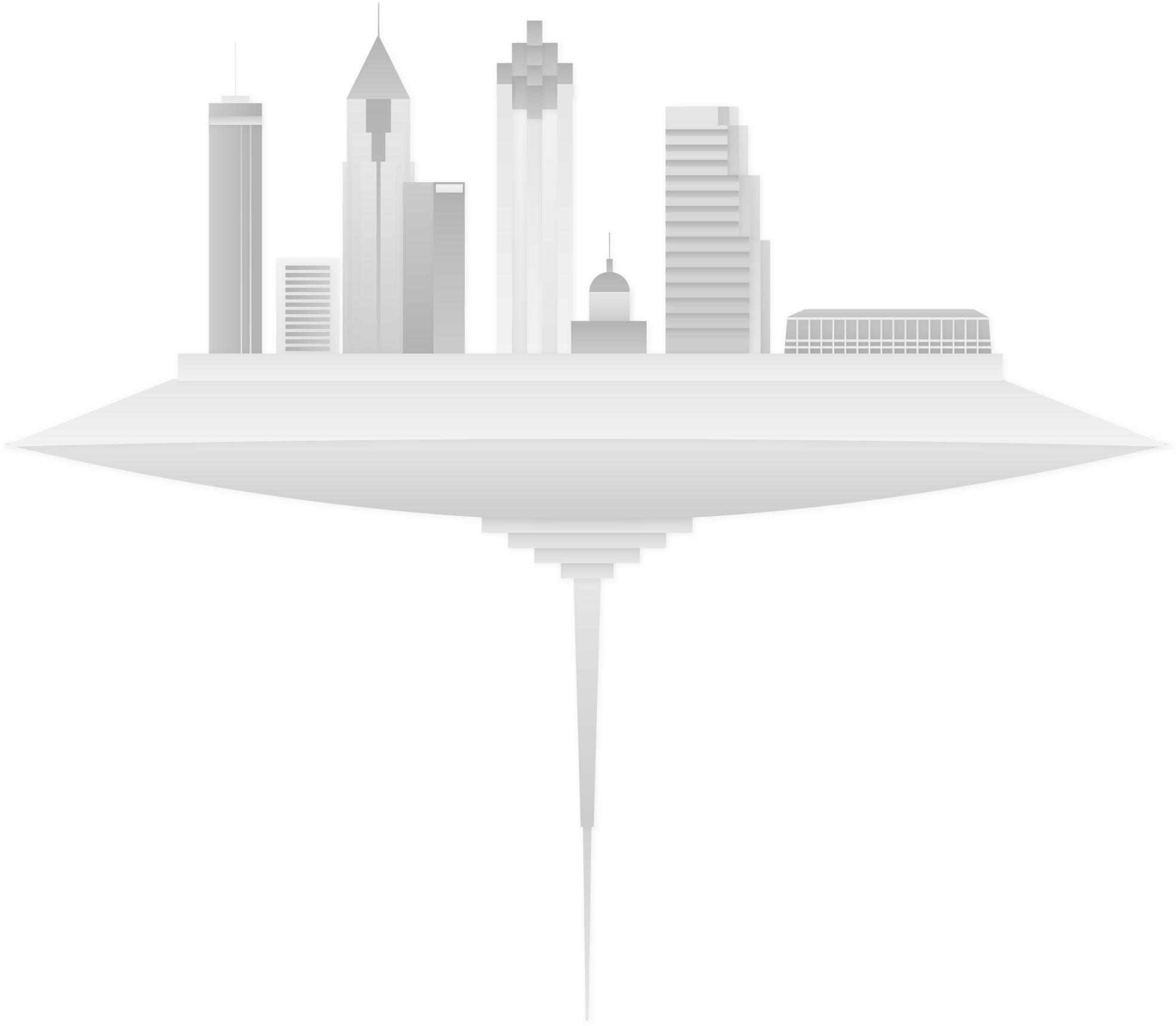 The Force Is Strong In Atlanta - Light (1979x1802), Png Download