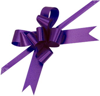 Source - Www - Clipartsheep - Com - Report - White - Purple Ribbon Gift Png (350x350), Png Download