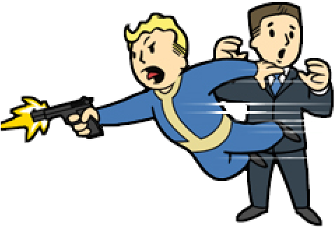 Click To Edit - Vault Boy (480x480), Png Download