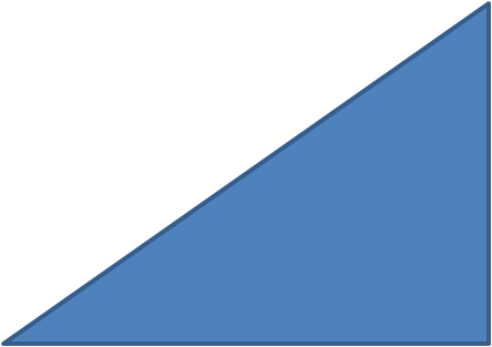 Which Sort Of Triangle Is This - Right Angled Triangle Shape (444x313), Png Download