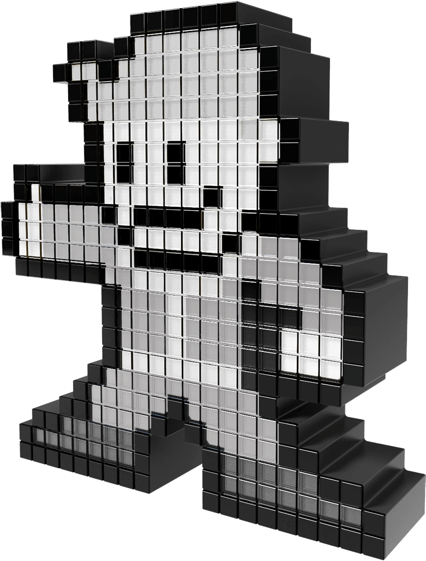 Pixel Pals Fallout 4 Bw Vault Boy - Pixel Pals Vault Boy (891x1153), Png Download