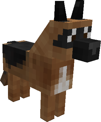 Doggystyle Mod 5 - Minecraft Skin Pastor Aleman (329x396), Png Download