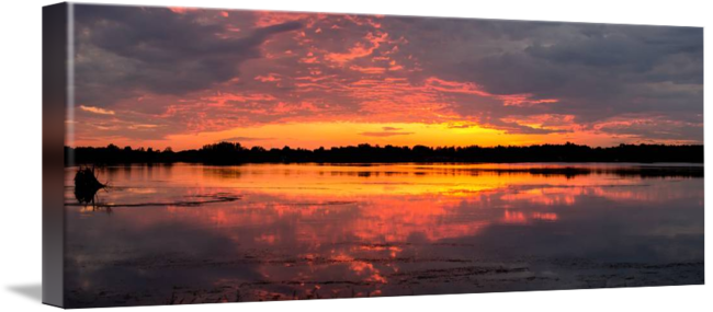 Clip Free Library Centerville By Greg Lundgren - Sunset (650x285), Png Download