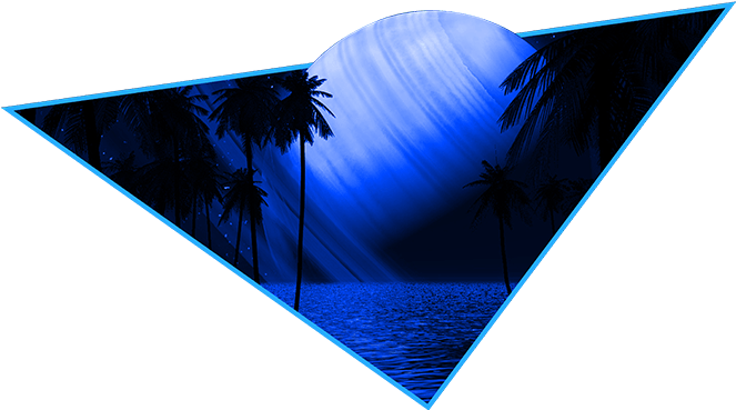 Popgun Triangle Logo - 80s Retro Triangle Png (852x400), Png Download