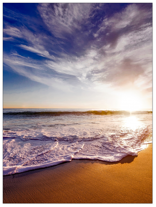 Sunset On The Beach - Schönsten Strànde Der Welt (1024x1024), Png Download