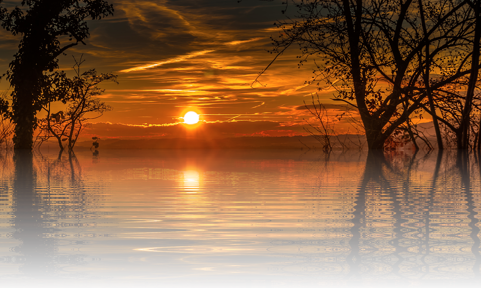 Sunset Desktop Backgrounds (500x299), Png Download