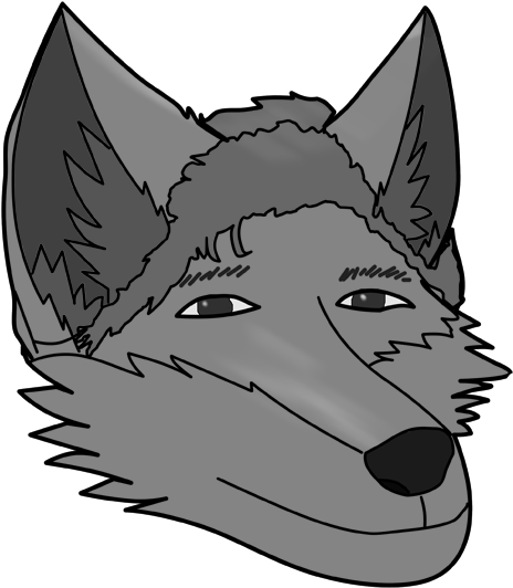 Furry Kappa Digitalized - Fur (500x533), Png Download