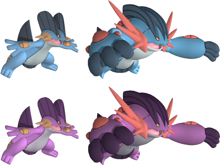 Download Zip Archive - Swampert (750x650), Png Download