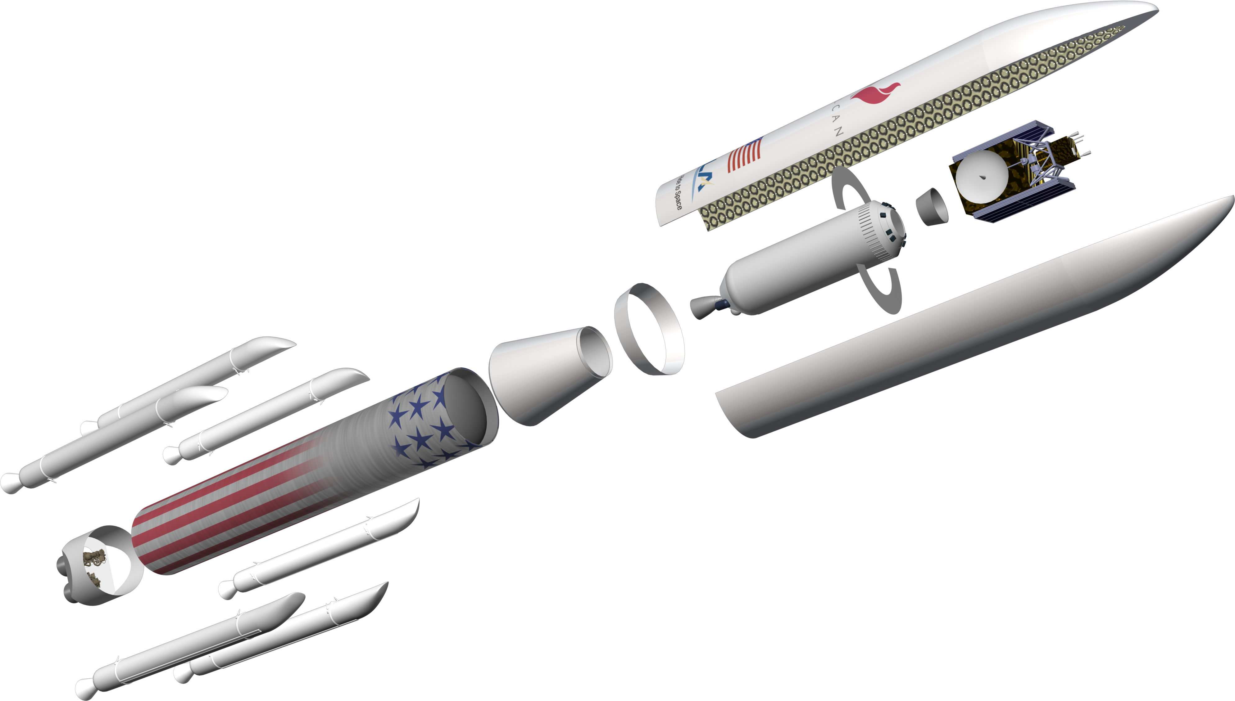 Random Thoughts/rocket Legos - Blue Origin Rocket Png (5000x3120), Png Download